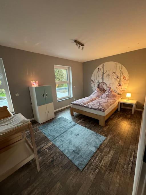 Modernes Ferienhaus In Uedersdorf Экстерьер фото